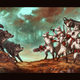 Illustration for article titled Even cats have to deal with a zombie apocalypse